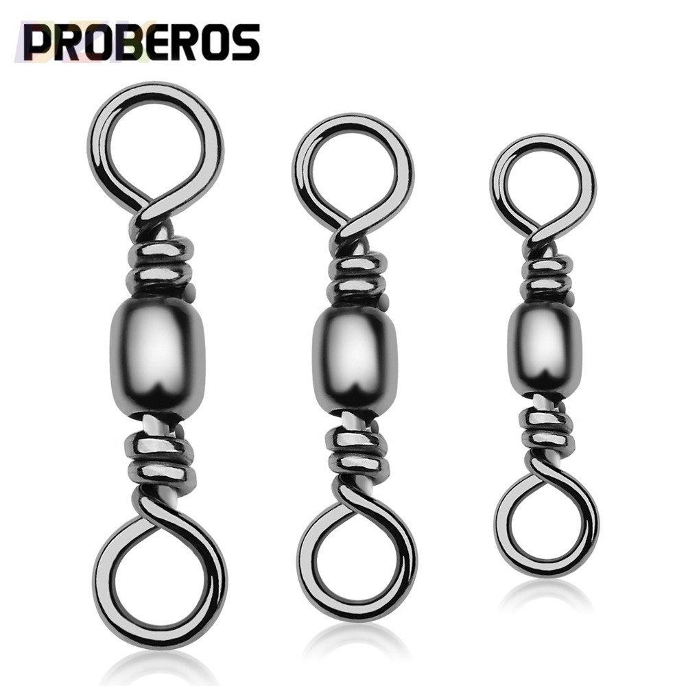 樽型转环八字扣 路亚饵连接器 B型八字环别针8字环连接环钓鱼配.3