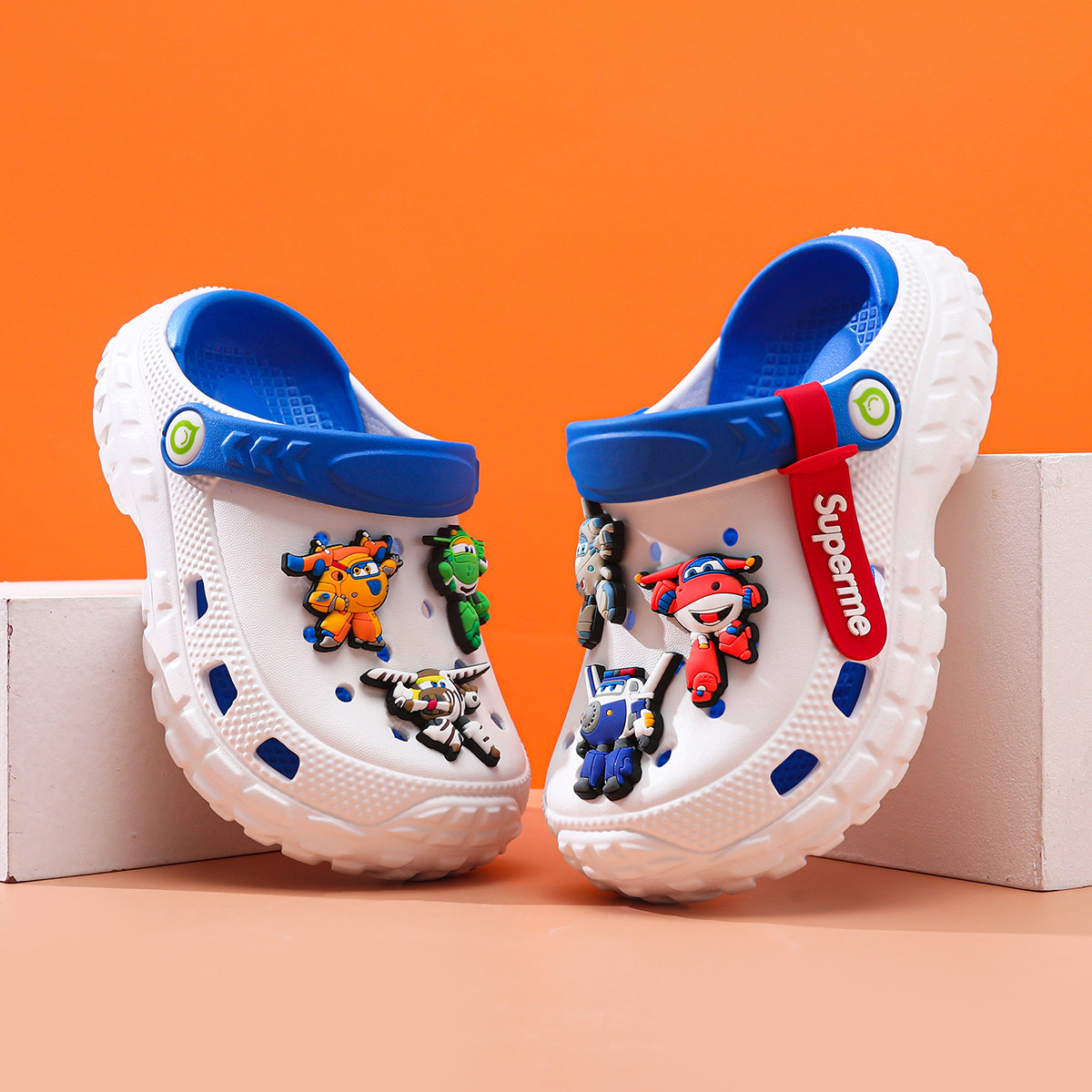 超级飞侠儿童洞洞鞋男童拖鞋夏季新款防滑凉拖大童男孩沙滩鞋凉鞋,童鞋/婴儿鞋/亲子鞋,儿童棉拖鞋,淘宝优惠券,粉丝福利购,淘宝优惠卷