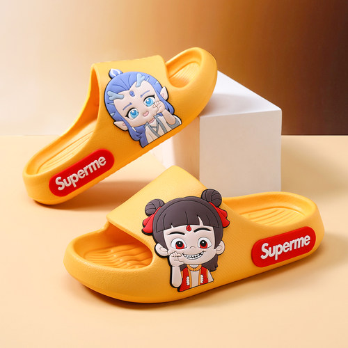夏季新款防滑软底卡通儿童拖鞋