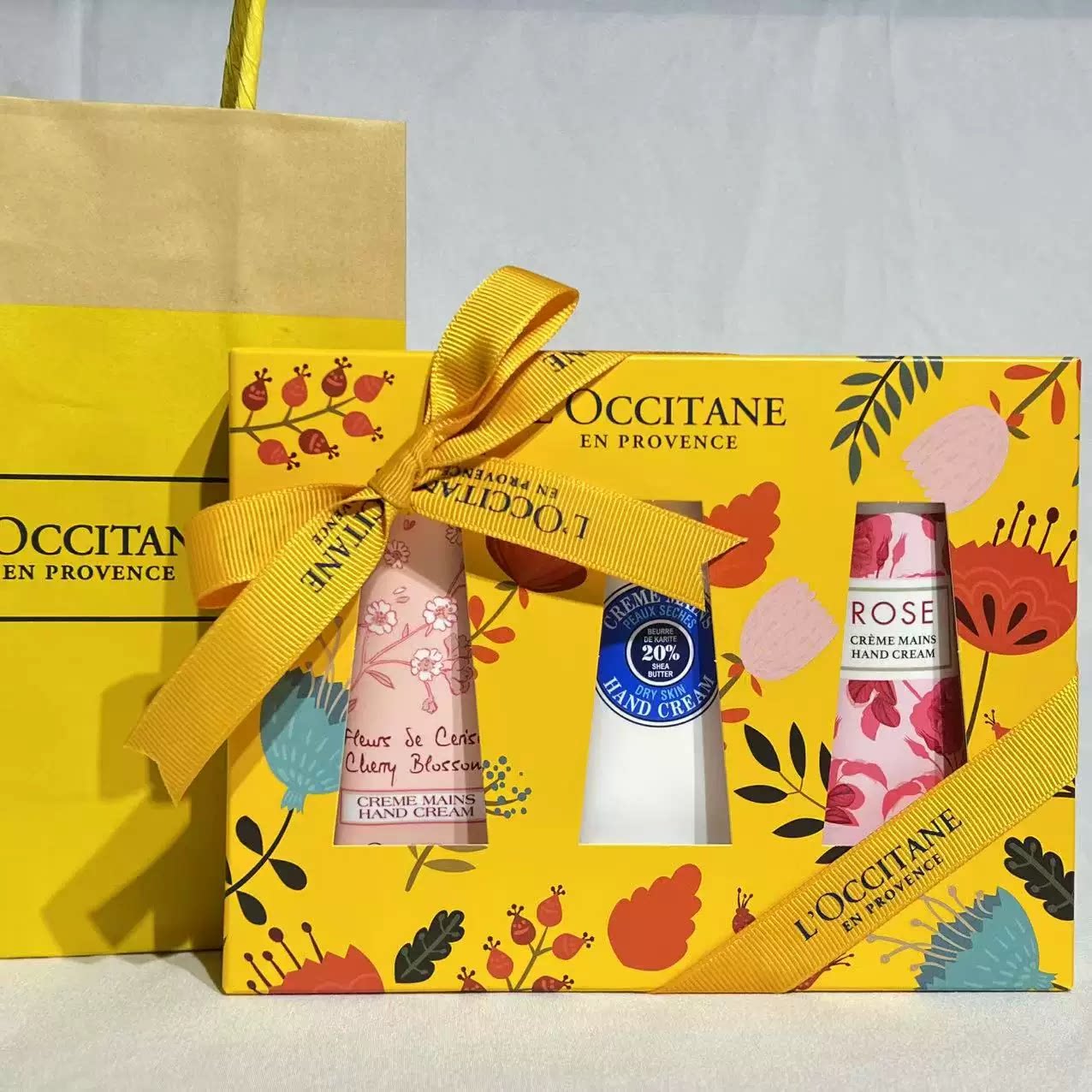 欧舒丹礼盒套装护手霜结婚伴手礼生日礼物实用员工礼品马年限量