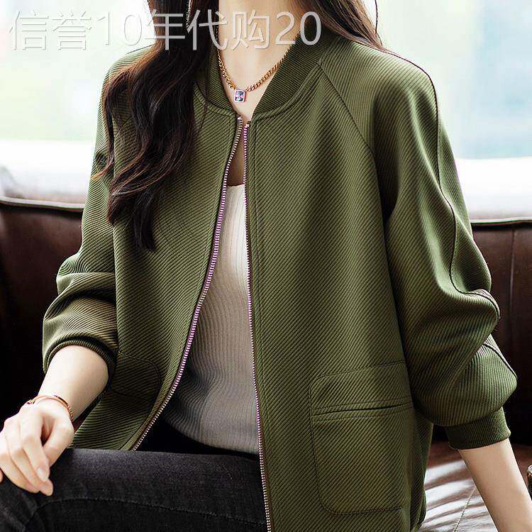 棒球服短外套女2026年秋季新款休闲百搭款小个子洋气夹克时尚上衣