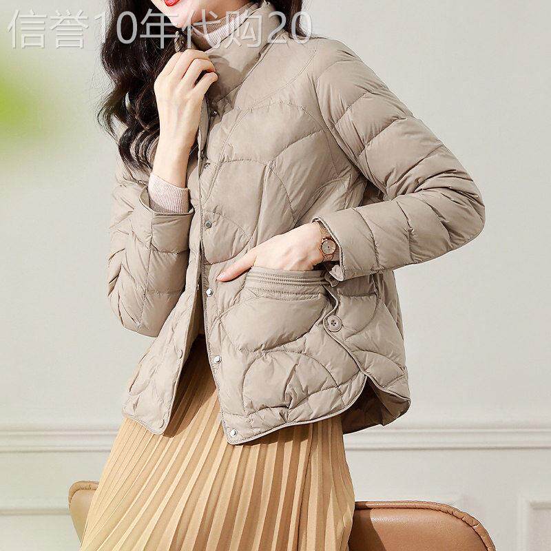 小个子轻薄羽绒服女冬季2026新款短款薄款韩版洋气不臃肿轻便外套