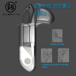 日本福冈手工锯合金钢修枝园林木工锯家用户外锯树神器进口折叠锯