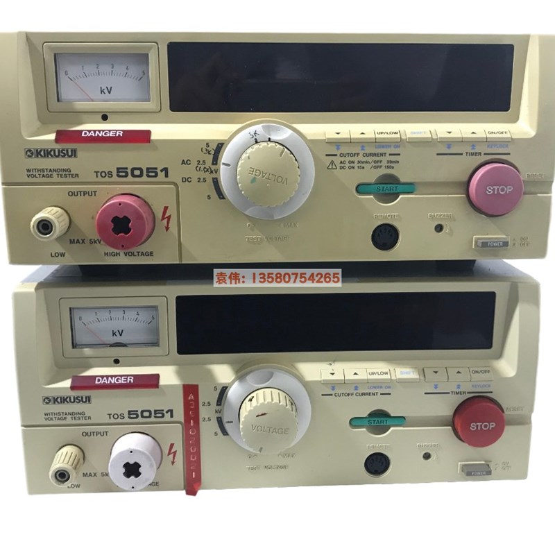 KIKUSUIf菊水 TOS5051 5050A 5050 5051A 耐压测试仪