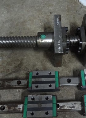 直线导轨滑块丝杆HD30重型滑块导轨丝杆长度2600mm行程X2280mm