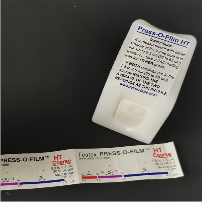 testex复制胶带量规拓片式粗糙度仪7326STX2千分表测厚规