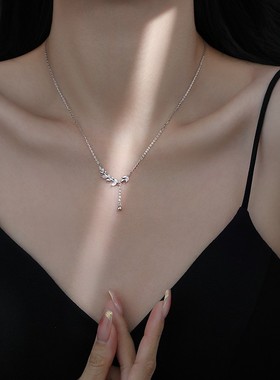 礼物女生纯银999项链实用高级感