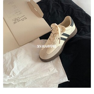 春夏chic百搭运动鞋 子2026新款 休闲小白鞋 板鞋 德训阿甘鞋 单鞋 女鞋