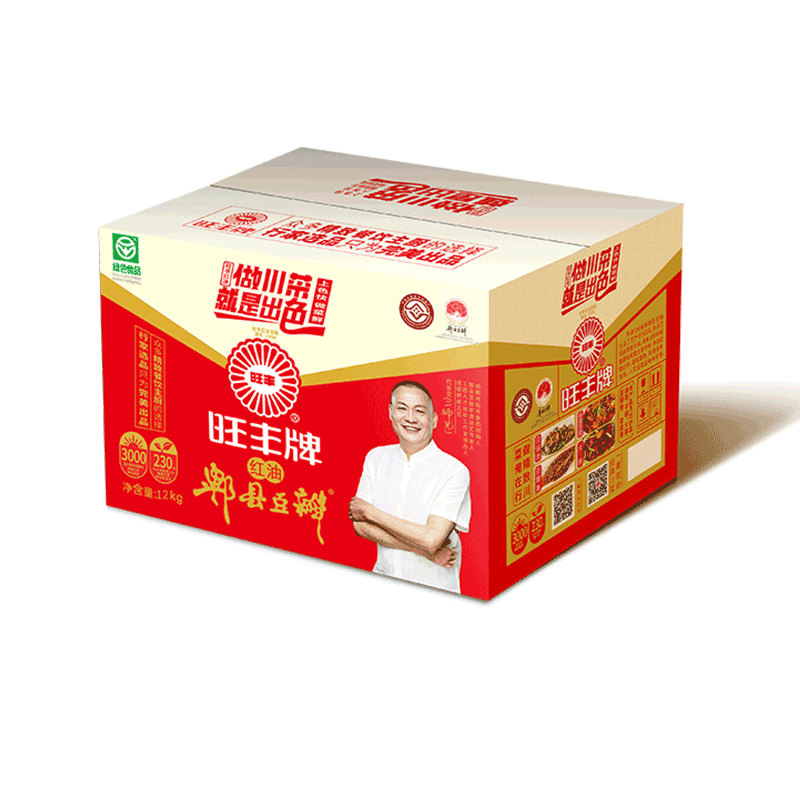 旺丰红油郫县豆瓣酱四川