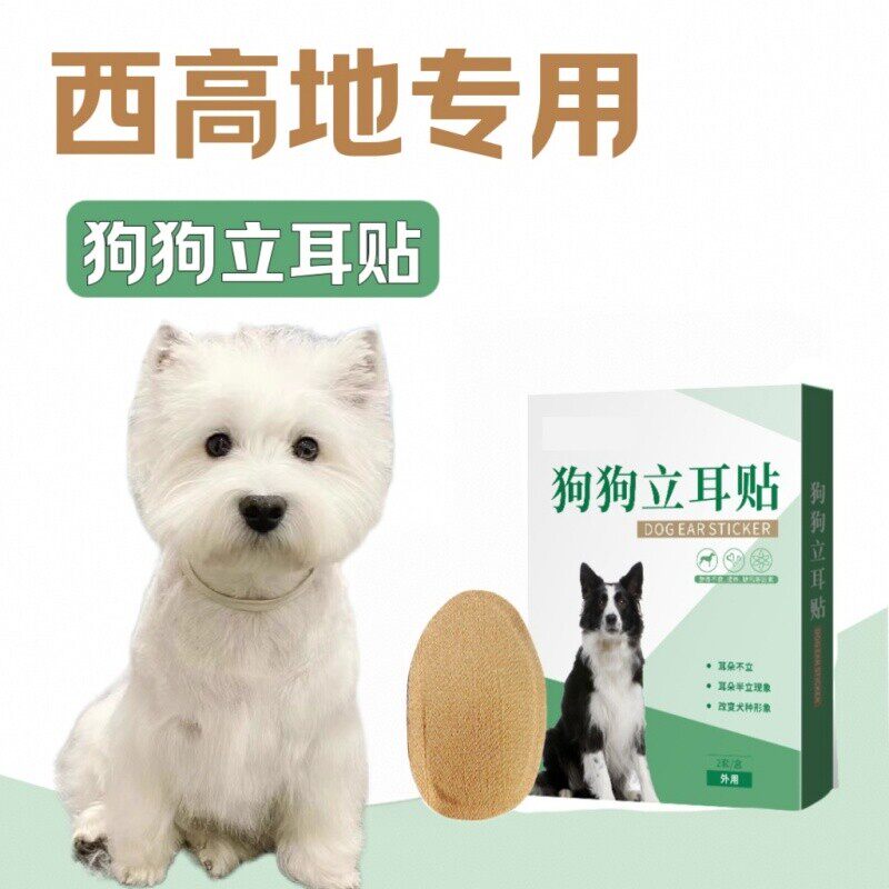 狗狗立耳贴小狗犬朵神器