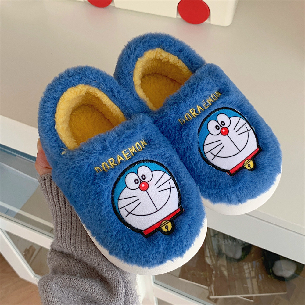 哆啦A梦毛绒绒可爱卡通棉
