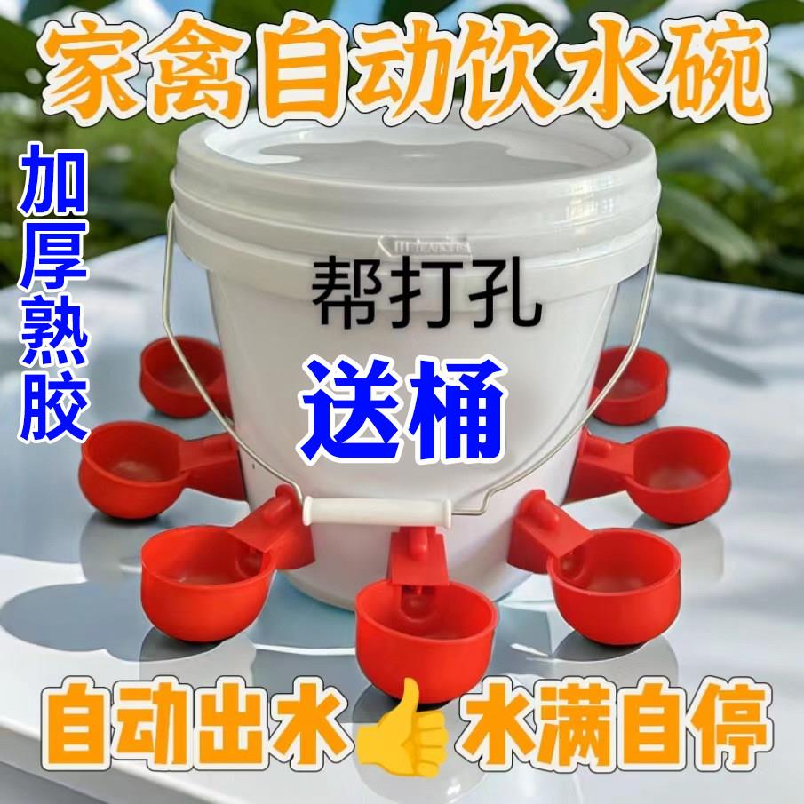 鸡鸭鹅自动饮水器养鸡用