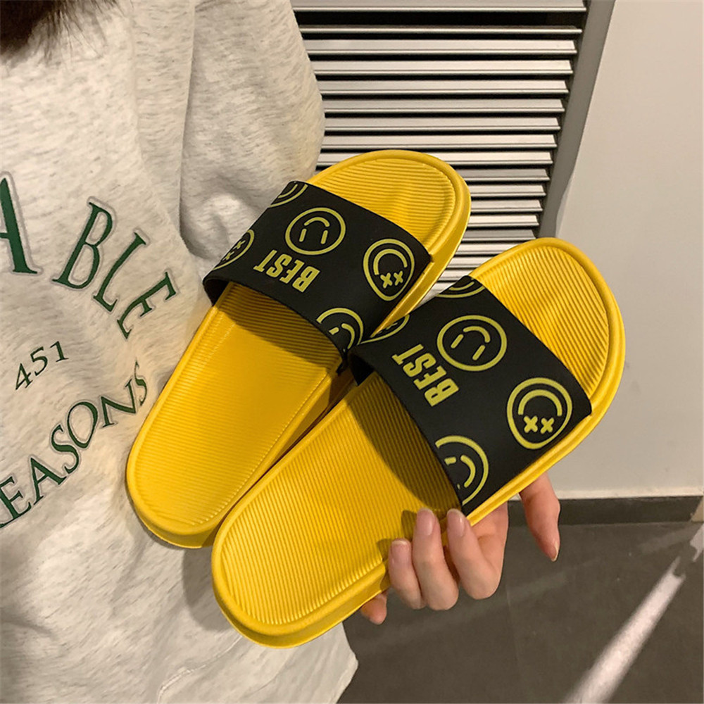 女夏ins潮个性韩版情侣拖