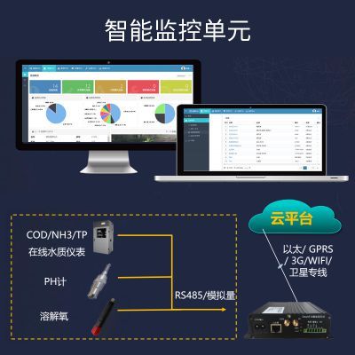 新品cod总磷检测仪在线工业总氮传输在线全天数据实时监测仪氨氮