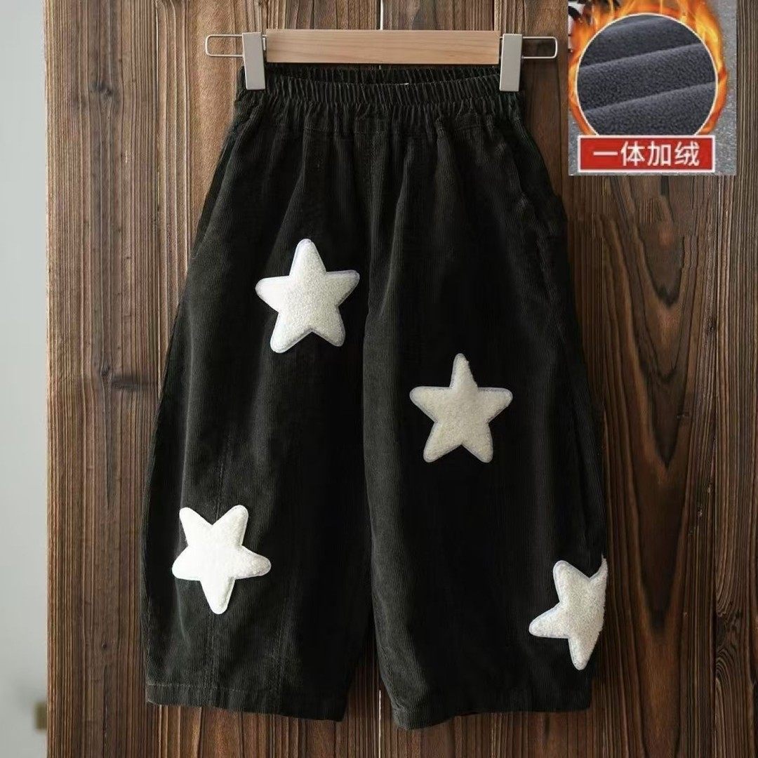 儿童裤子秋冬款男童加绒裤子2025冬季新款男孩保暖裤一体绒运动裤,童装/婴儿装/亲子装,裤子,淘宝优惠券,粉丝福利购,淘宝优惠卷