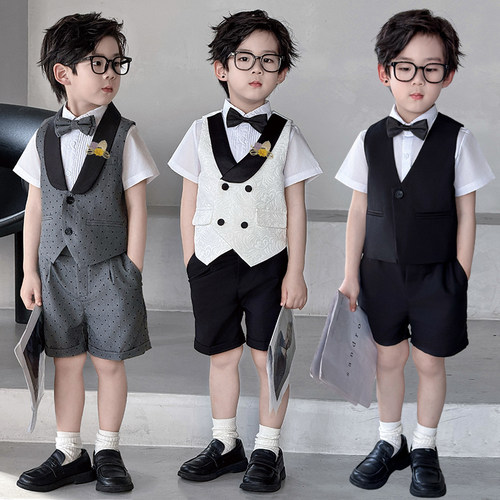 男童2026新款男宝六一主持人礼服