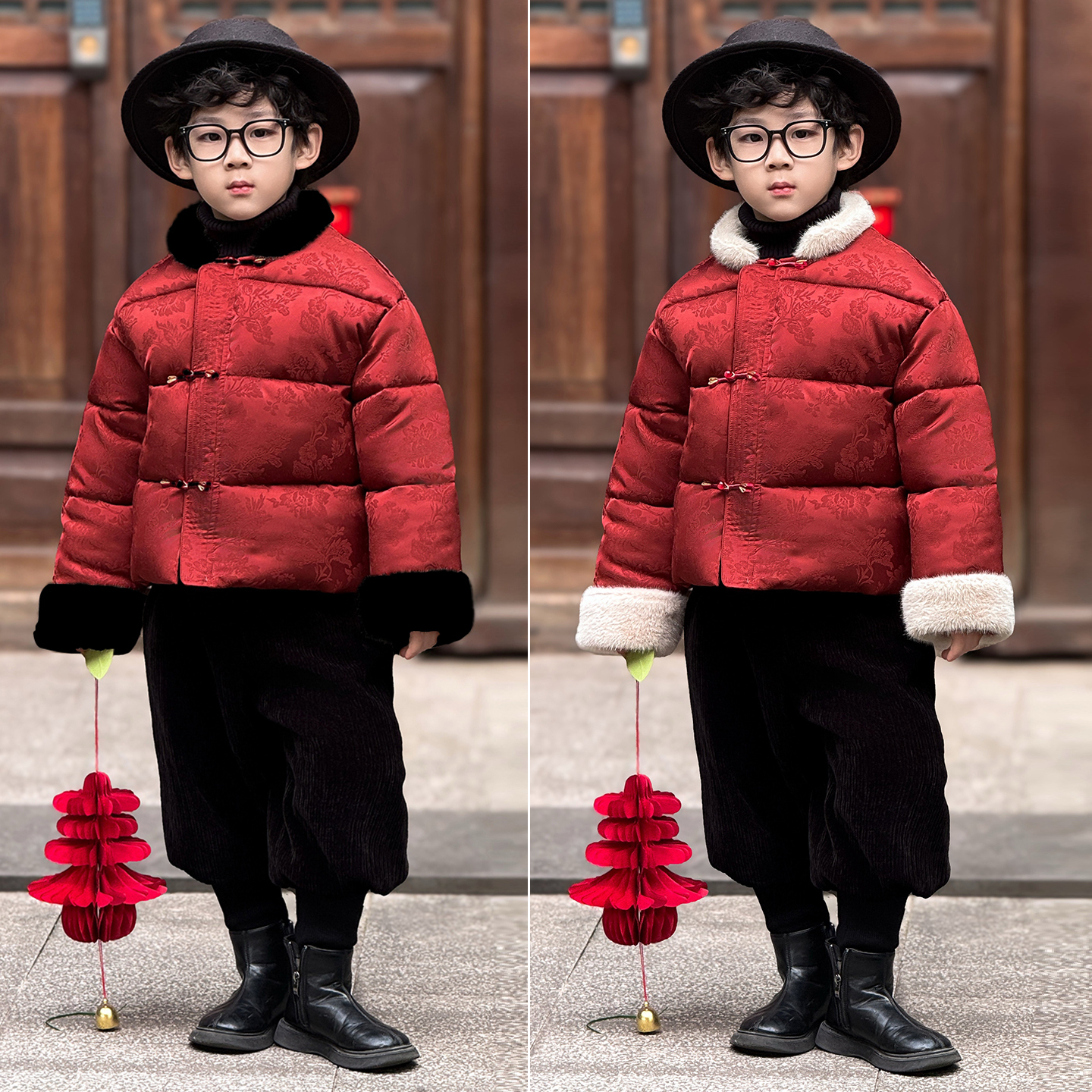 过年服儿童新款冬季保暖唐装喜庆拜年战袍小男孩加厚棉服新年衣服,童装/婴儿装/亲子装,唐装,淘宝优惠券,粉丝福利购,淘宝优惠卷