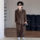 男童礼服高端儿童生日宴西服元 英伦风钢琴演出 旦小主持人朗诵西装