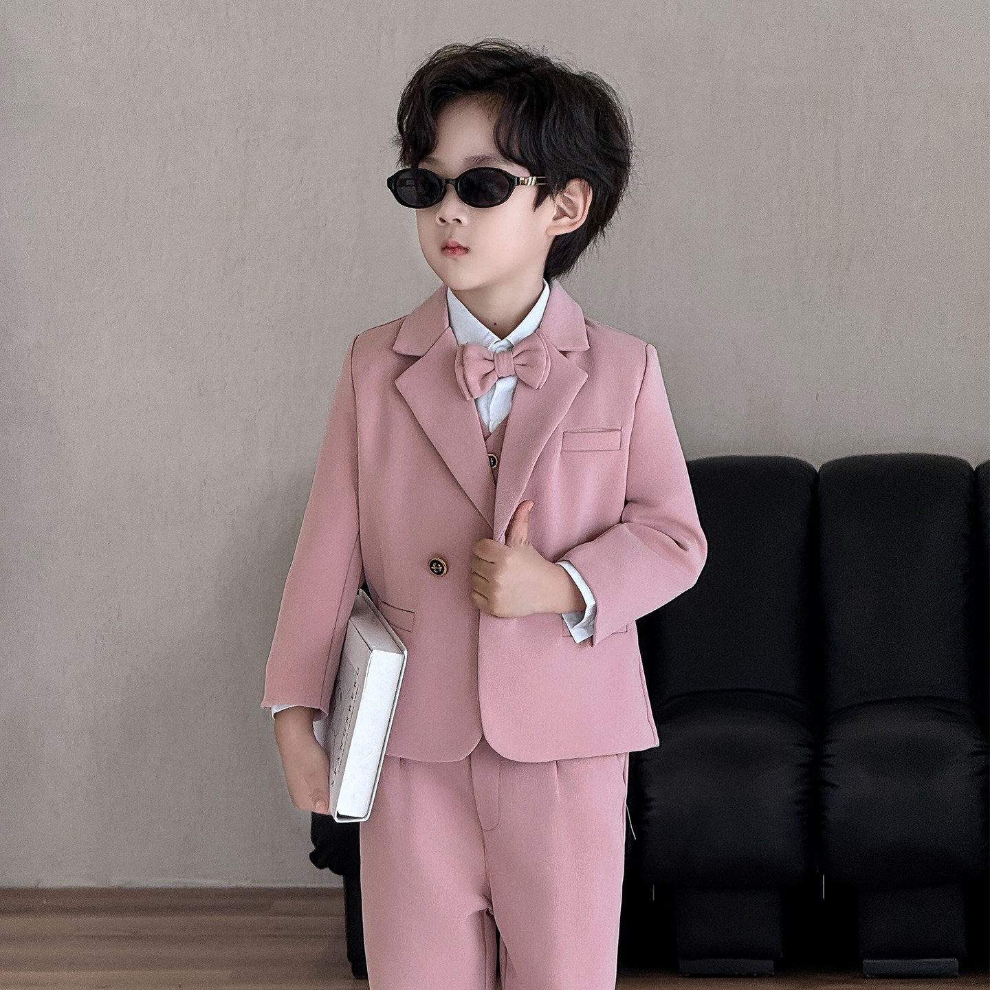 儿童西装套装套装男宝周岁小西服