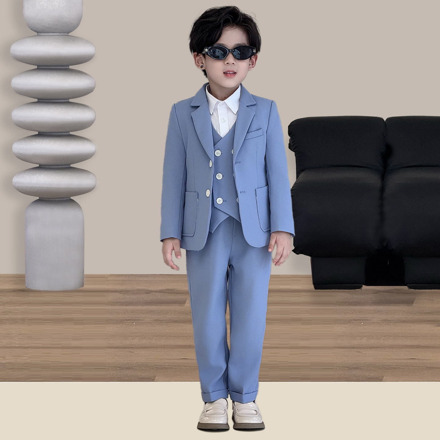 男童新款秋季西装套装服装