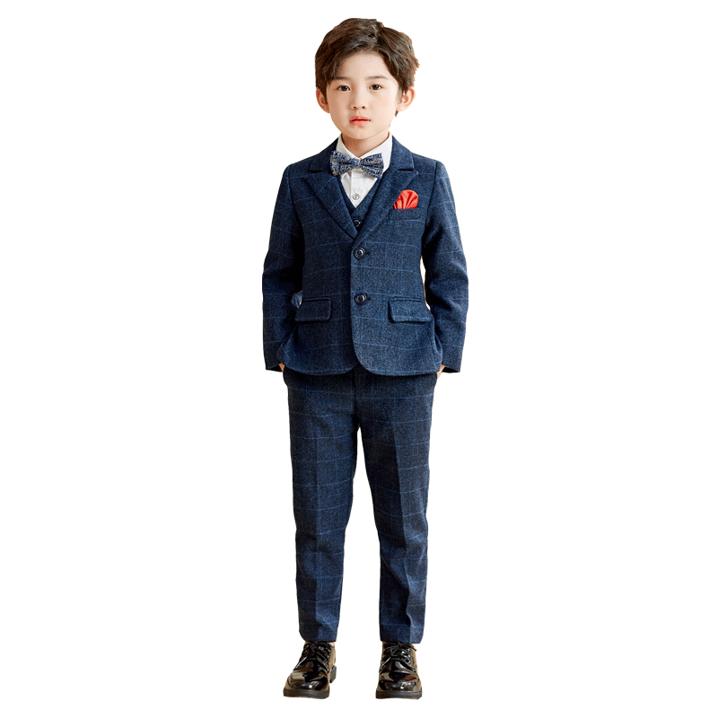 男童秋季主持人小西服套装