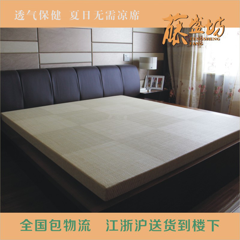 自然山棕禾木定制台o州加硬款棕绷床垫棕藤手工编织藤席编硬特惠