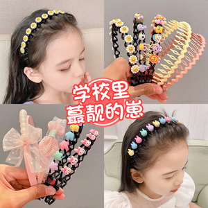 儿童发夹小女孩发箍头饰新款洋气发饰碎发整理压刘海神器宝宝简约