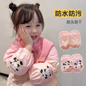 耐脏保暖男童女童卡通防污婴幼儿套袖 宝宝护袖 女 套冬季 防水儿童袖