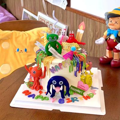 班班花园乐园幼儿园大嘴怪摆件