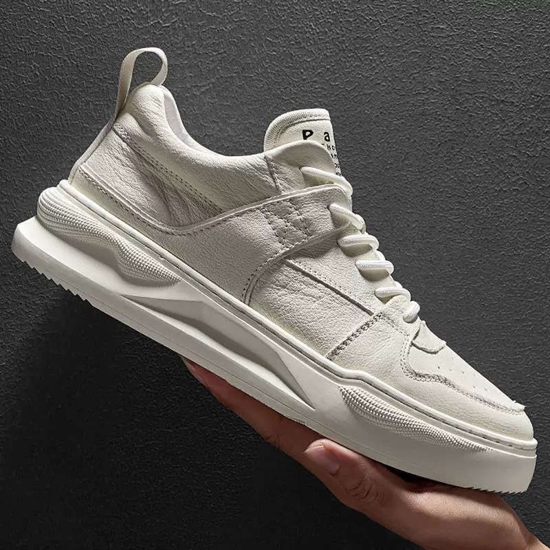 帕达索透气板鞋休闲小白鞋男鞋