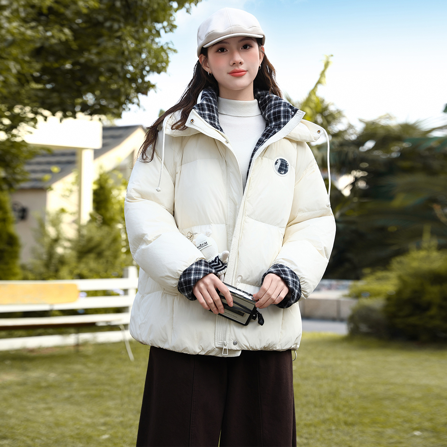 女童羽绒服冬装2025年新款