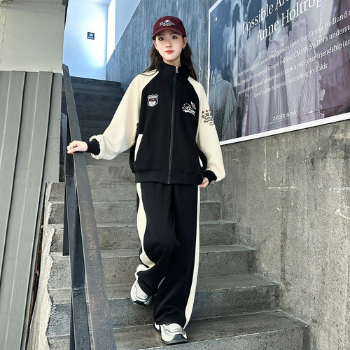 女大童春秋套装2025新款