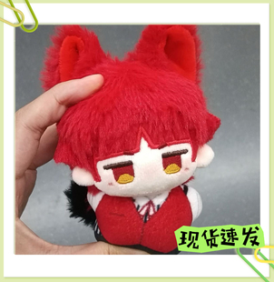 入间同学入魔了新欧佩拉属性10cm棉花娃娃小猫管家印花体帅气正版