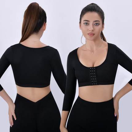 Front button shapewear without steel ring, yoga exercise,