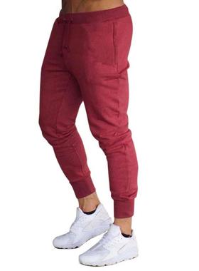 Sports pants, men's jogging shorts, elastic fitness pants,