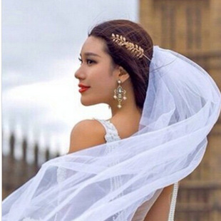 巴洛克新娘头饰冠走秀韩版发箍简单新娘子时尚装饰品发簪佩饰