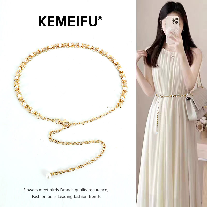 可美芙女士精美腰链高级感