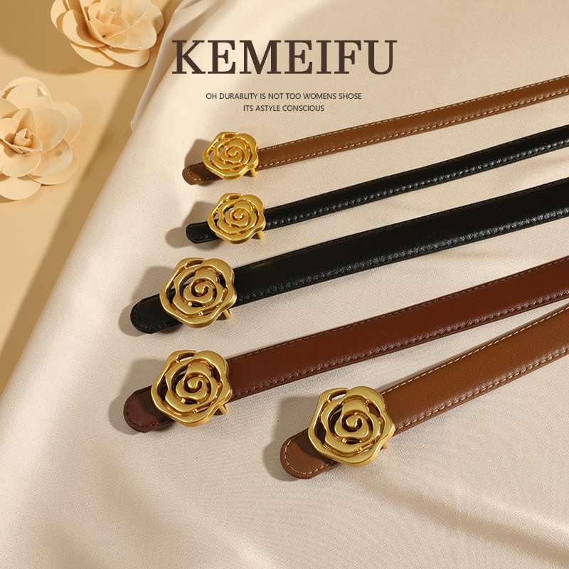 可美芙女细款牛皮合金高级感