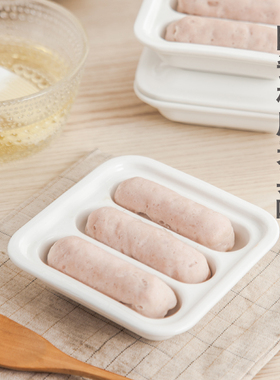 宝宝婴儿辅食香肠模具陶瓷儿童热狗火腿肉肠自制磨具小号可蒸煮