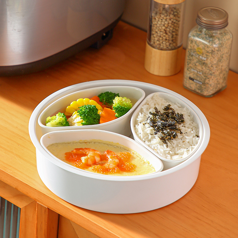 LAISSEZ陶瓷简约家用白瓷蒸蛋碗