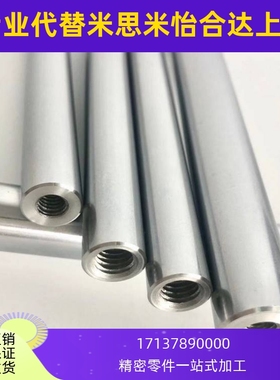 替代线性导向轴一端台阶两端内螺纹型PSFAA8/10/12/13/15
