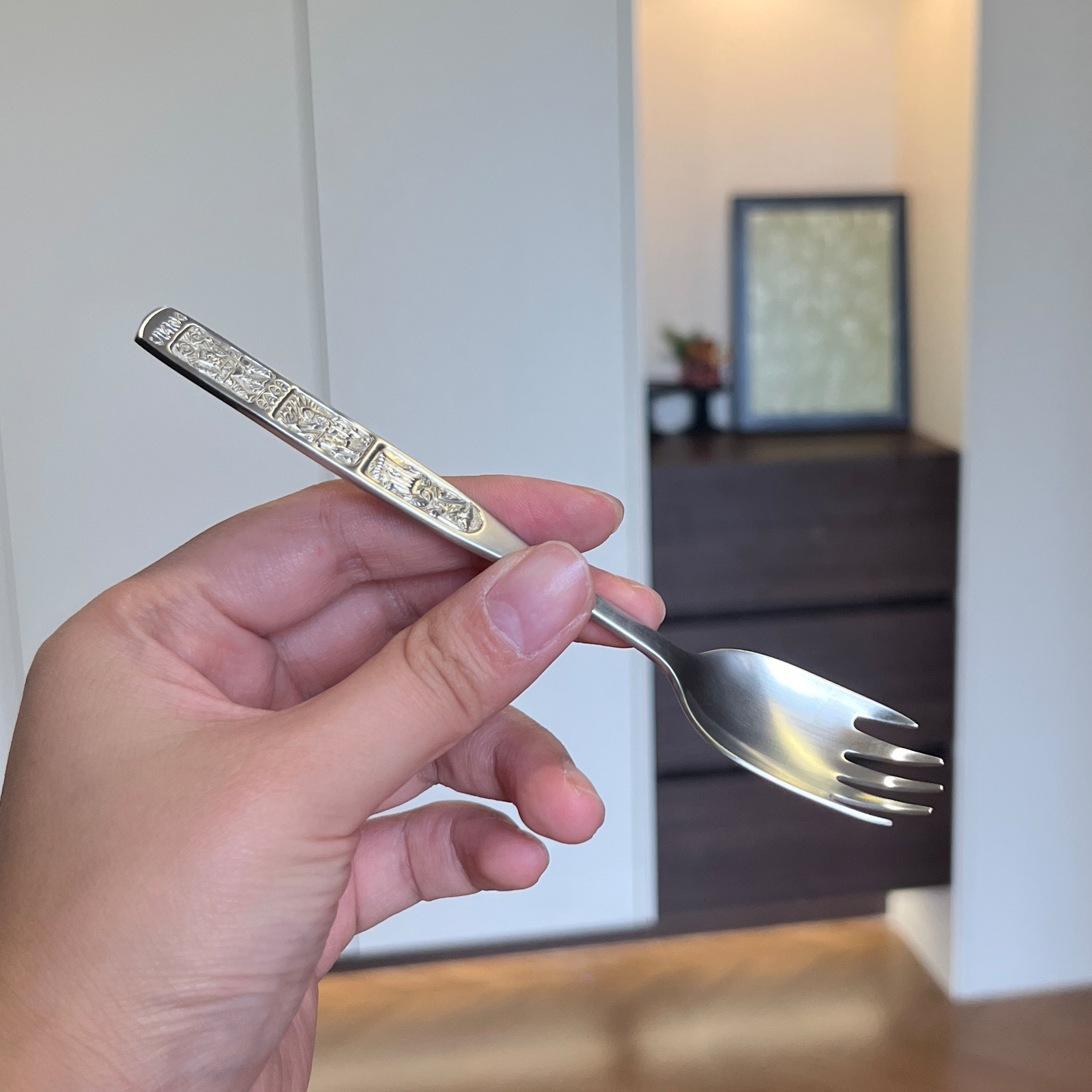 出口德国复古1810不锈钢甜品叉水果蛋糕叉子网红吃播好看的叉子,餐饮具,西餐餐叉,淘宝优惠券,粉丝福利购,淘宝优惠卷