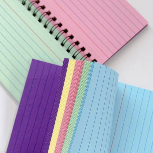 1 Small Color Spiral Notebook, Spiral Pocket Notebook, Porta