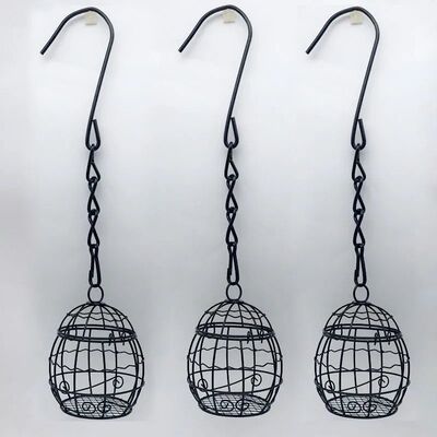 Outdoor Birdcage Bird Feeder Spring Hanging Bird Feeder Gard