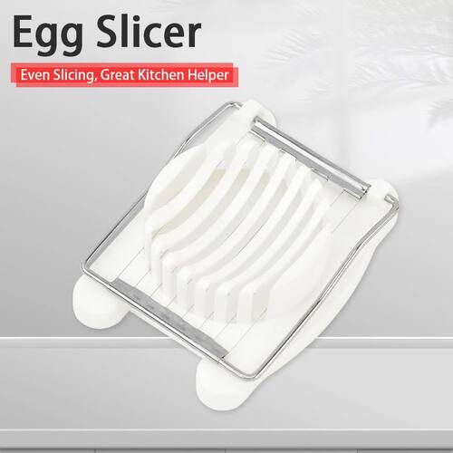 Stainless Steel Egg Slicer Fruit Salad Egg Cutter  Cut Hard