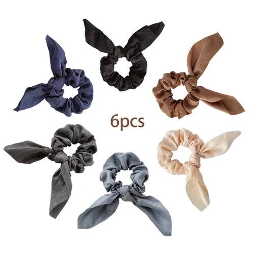 Vintage Ribbon Bow Headband Set Suitable All Seasons,versati