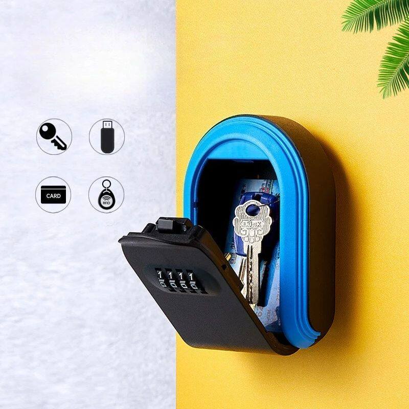 Hidden Secret Hiding Fully Plastic Key Box Safe Lockbox Stas