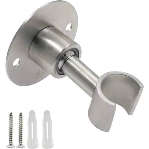 Heavy Duty Shower Holder Stainless Steel Adjustable Wall Mou