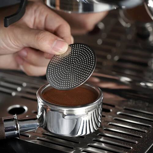 51/53/58mm Reusable Coffee Puck Screen Stainless Steel Doubl