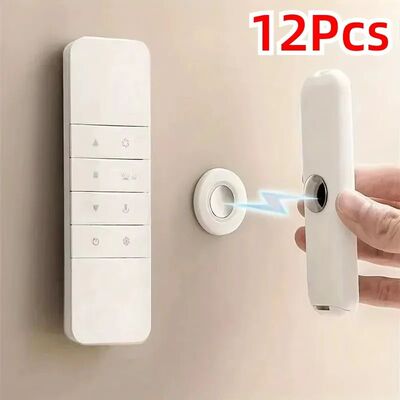 Magnetic Remote Control Holder Wall Mount Adhesive Remote Co